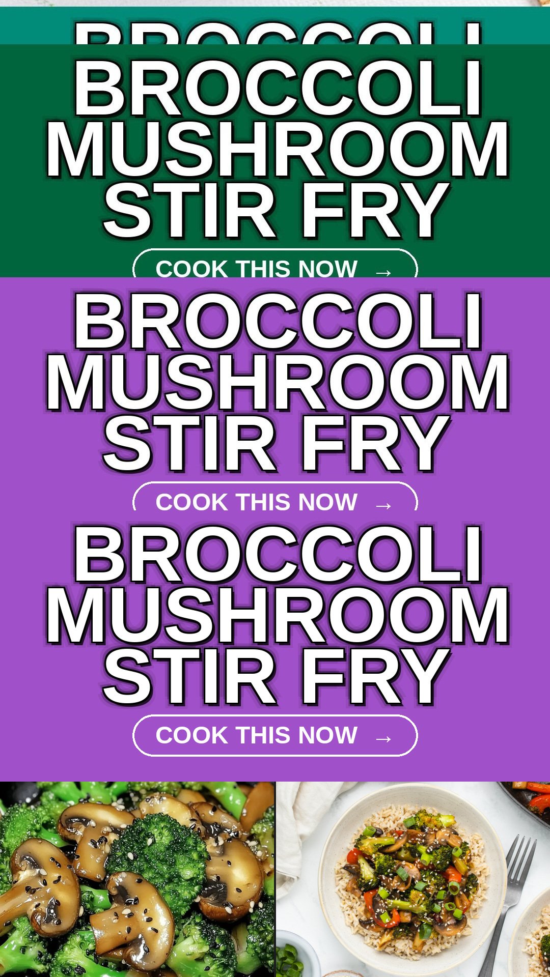 Broccoli Mushroom Stir Fry T2