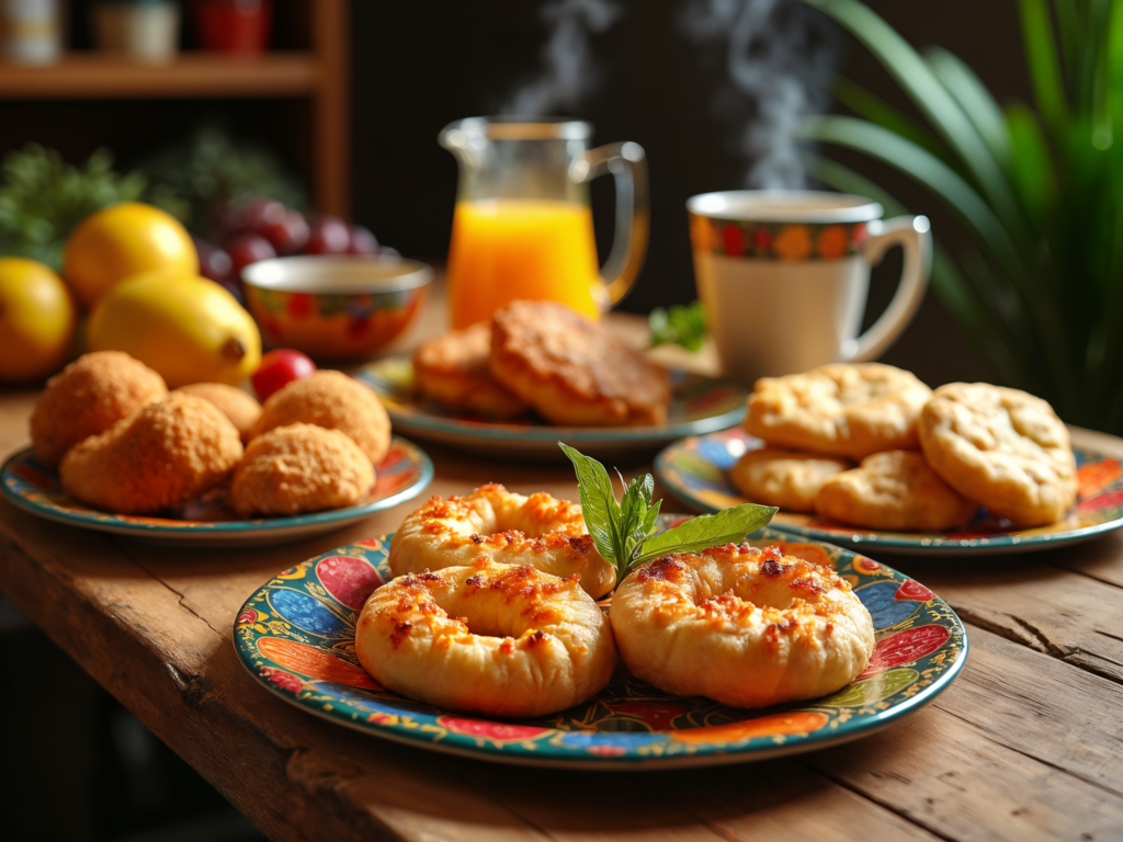 Delicious Colombian Breakfast Pastries