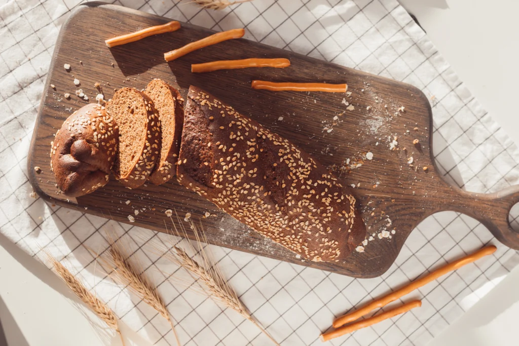 Seeded Miso Sweet Potato Bread