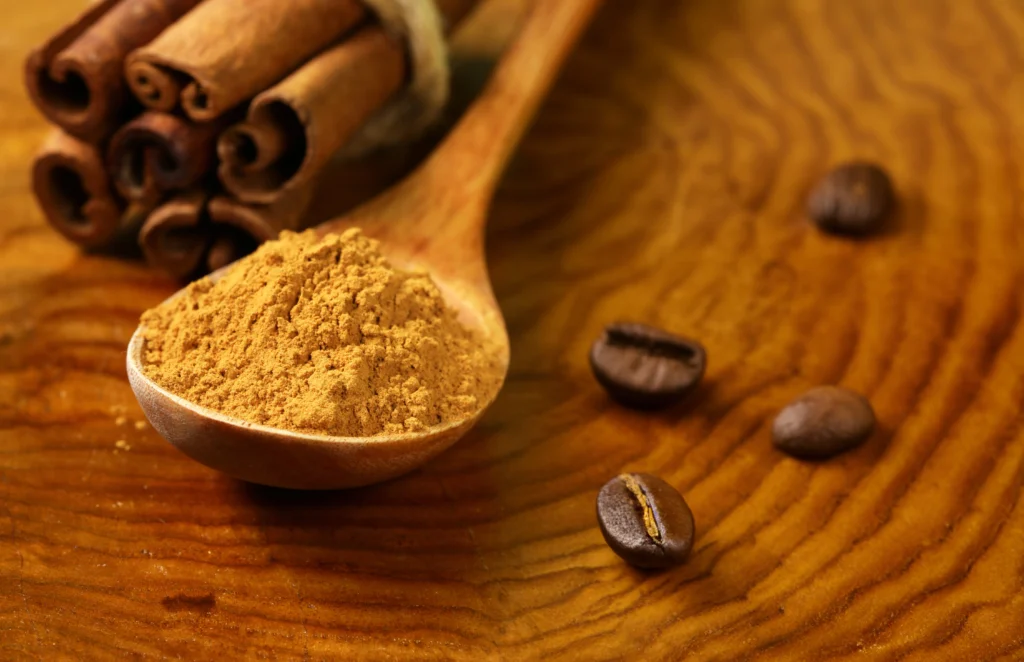 recipe for coffee loophole with cinnamon and curcumin