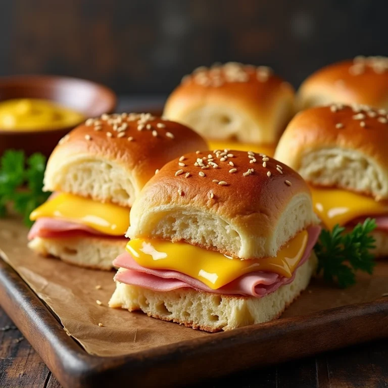 Ham and Cheese Sliders