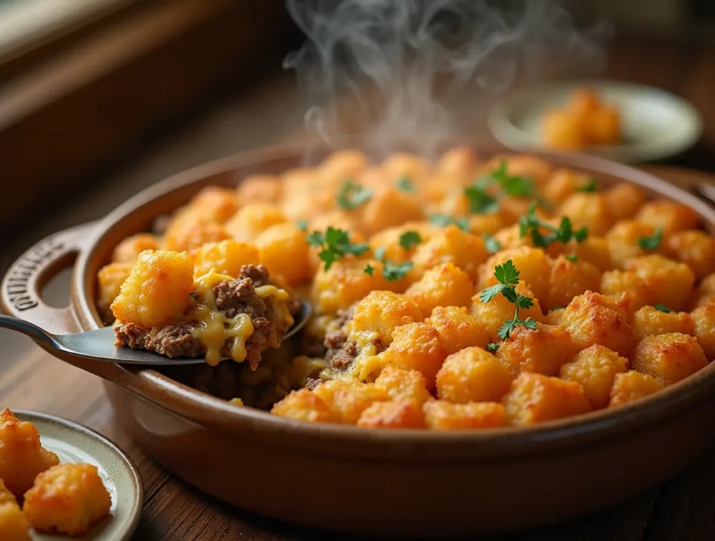 Tater tot casserole