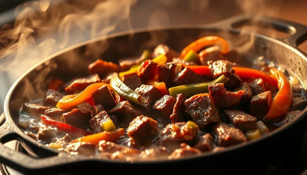 Savory & Tender Chinese Pepper Steak – 3 Secret Ingredients!