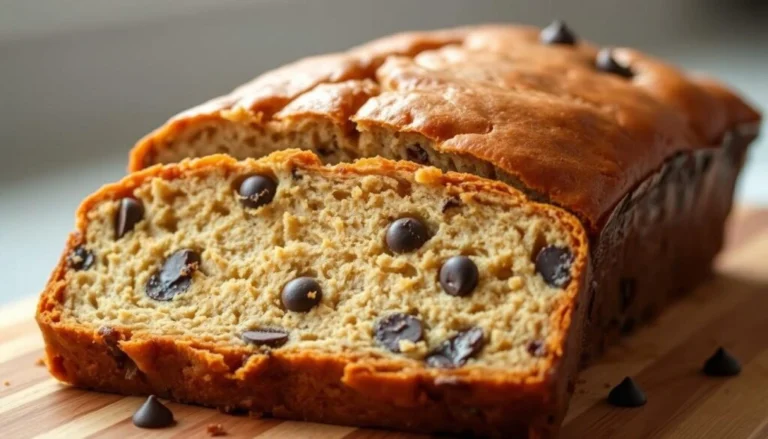 healthy banana bread chocolate