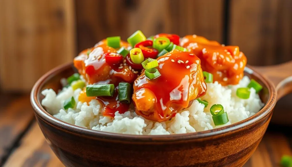 Hot Honey Chicken Bowls – 5-Minute Recipe for a Flavor Explosion!