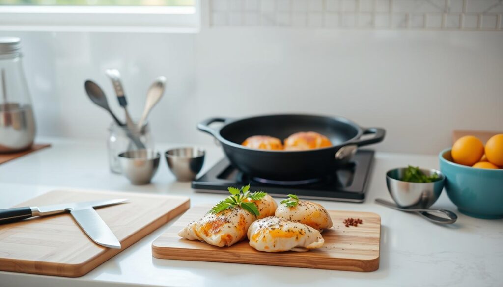 Creamy Smothered Chicken and Rice