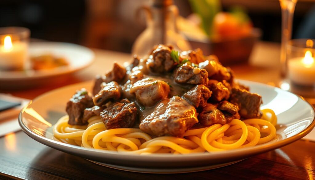 Gordon Ramsay Beef Stroganoff