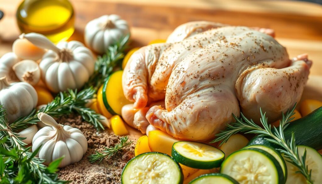 Easy Baked Chicken and Zucchini Recipe