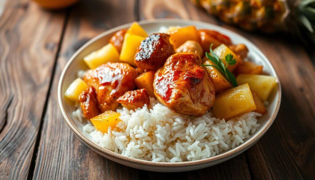 Sweet & Savory Pineapple Chicken and Rice Recipe – Easy & Delicious!