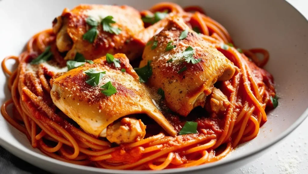 Spaghetti Chicken Recipe: 5 Easy Steps for Dinner Spaghetti Chicken Recipe