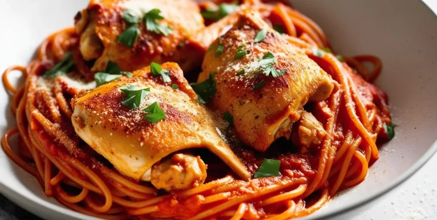 Spaghetti Chicken Recipe