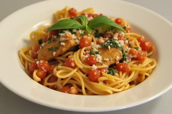 Bruschetta Chicken Pasta