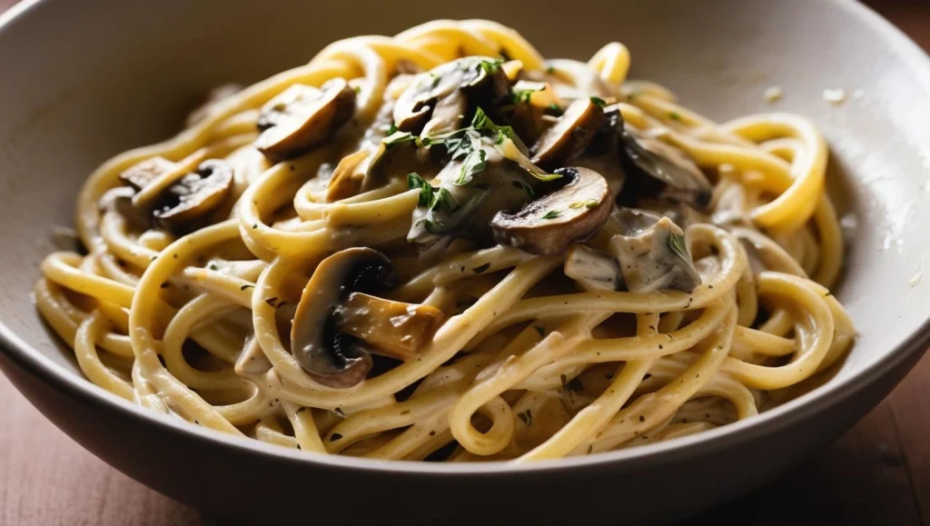 Creamy Mushroom Pasta Creamy Mushroom Pasta
