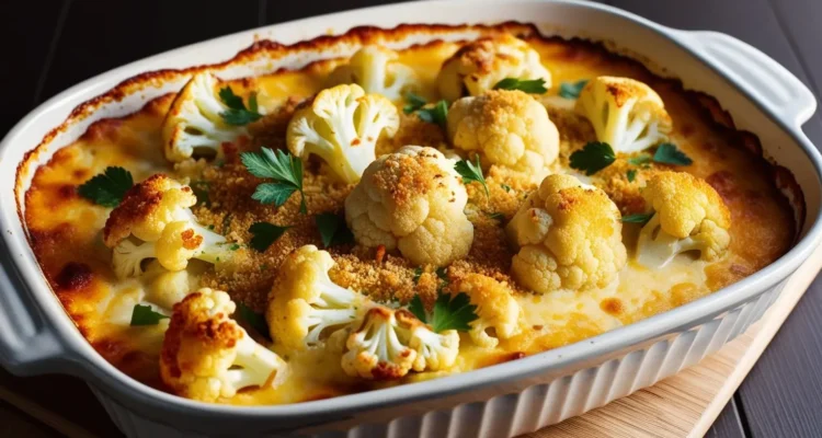 Keto Cauliflower Casserole Recipe