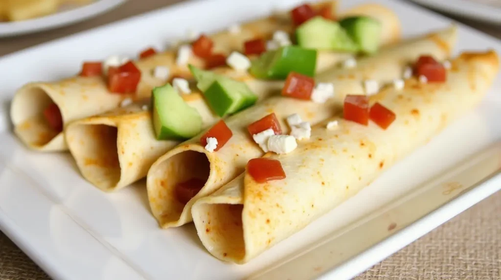 Keto Chicken Bacon Ranch Taquitos Recipe