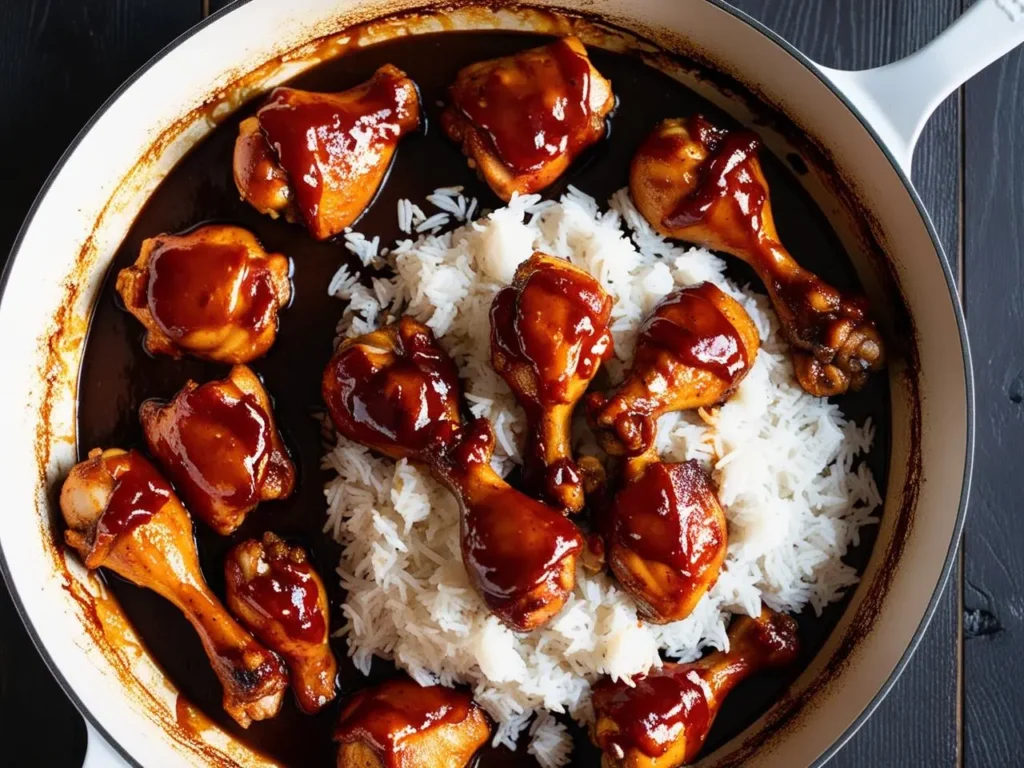 One-Pan Honey BBQ Chicken Rice: 5 Bold Flavor Wins One-Pan Honey BBQ Chicken Rice