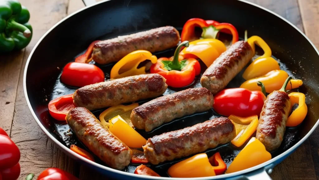 Skillet Sausage and Peppers Skillet Sausage and Peppers