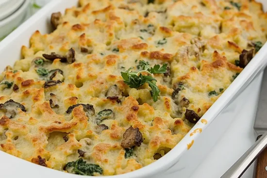 Mushroom Keto Casserole