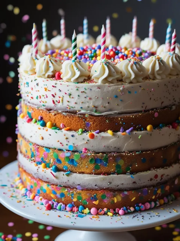 Confetti Birthday Cake