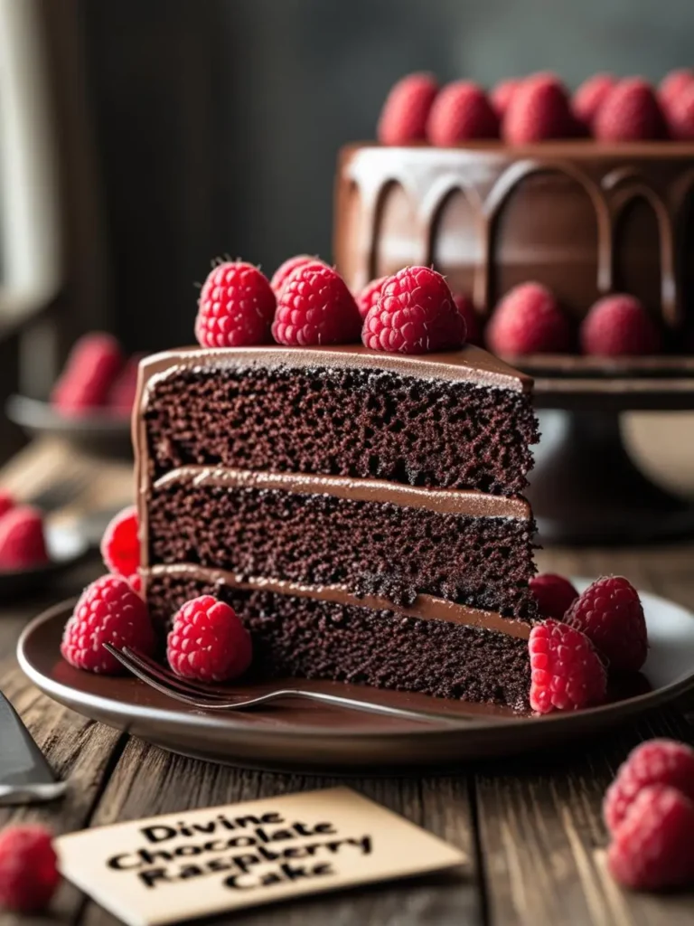 Divine Chocolate Raspberry Cake Recipe Unveiled