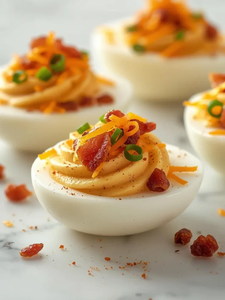 Loaded Deviled Eggs Recipe