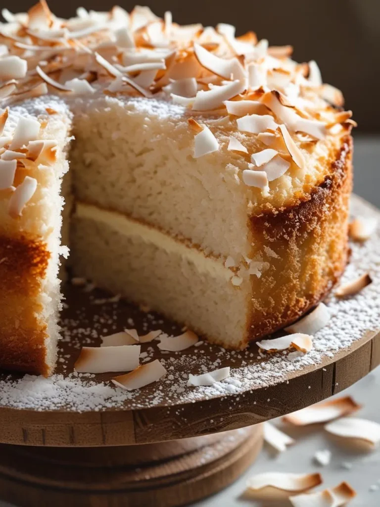 Supersoft Coconut Cake