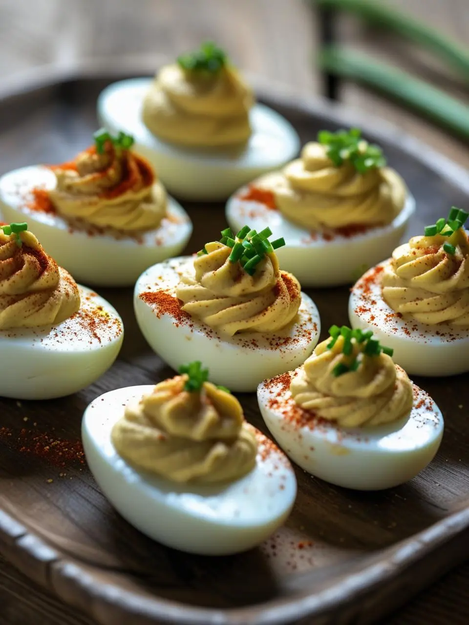 loaded deviled eggs