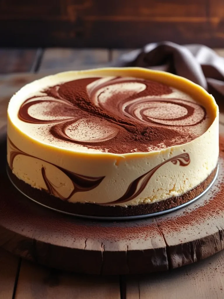 Creamy Coffee Cheesecake