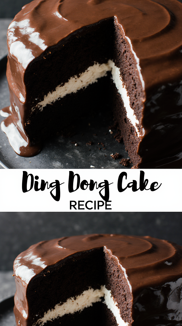 Ding dong cake recipe