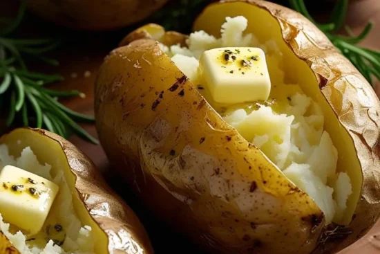 Garlic Baked Potatoes
