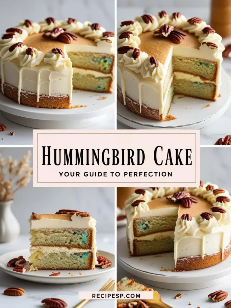 Hummingbird Cake Recipe: A Sweet Delight