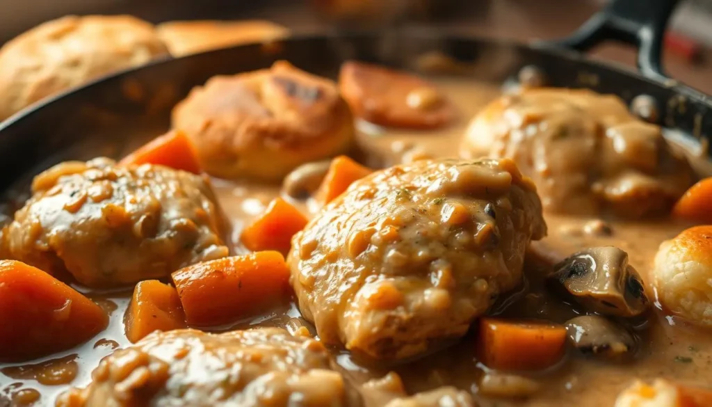 creamy chicken skillet recipe