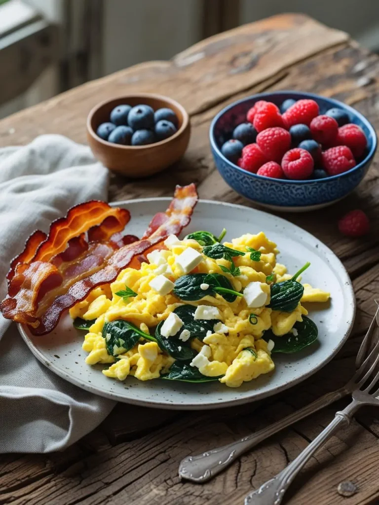 Low-Carb? Try These 10-Second Breakfast Wraps! low-carb breakfast idea