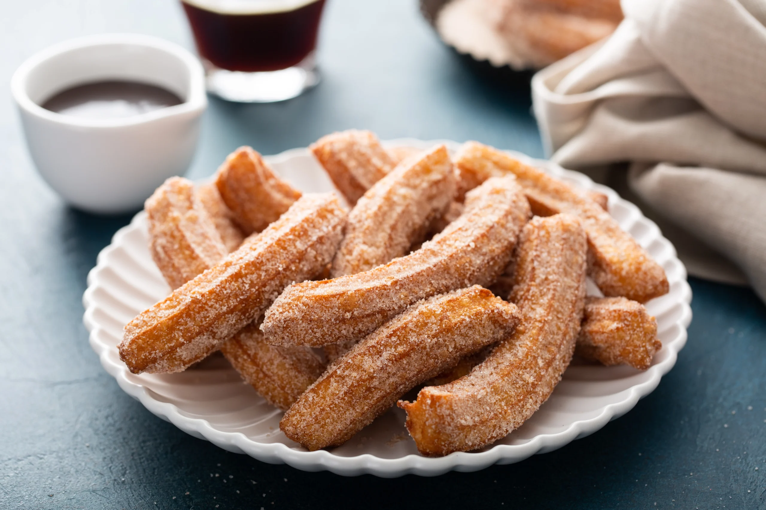Air Fryer Churro Bites