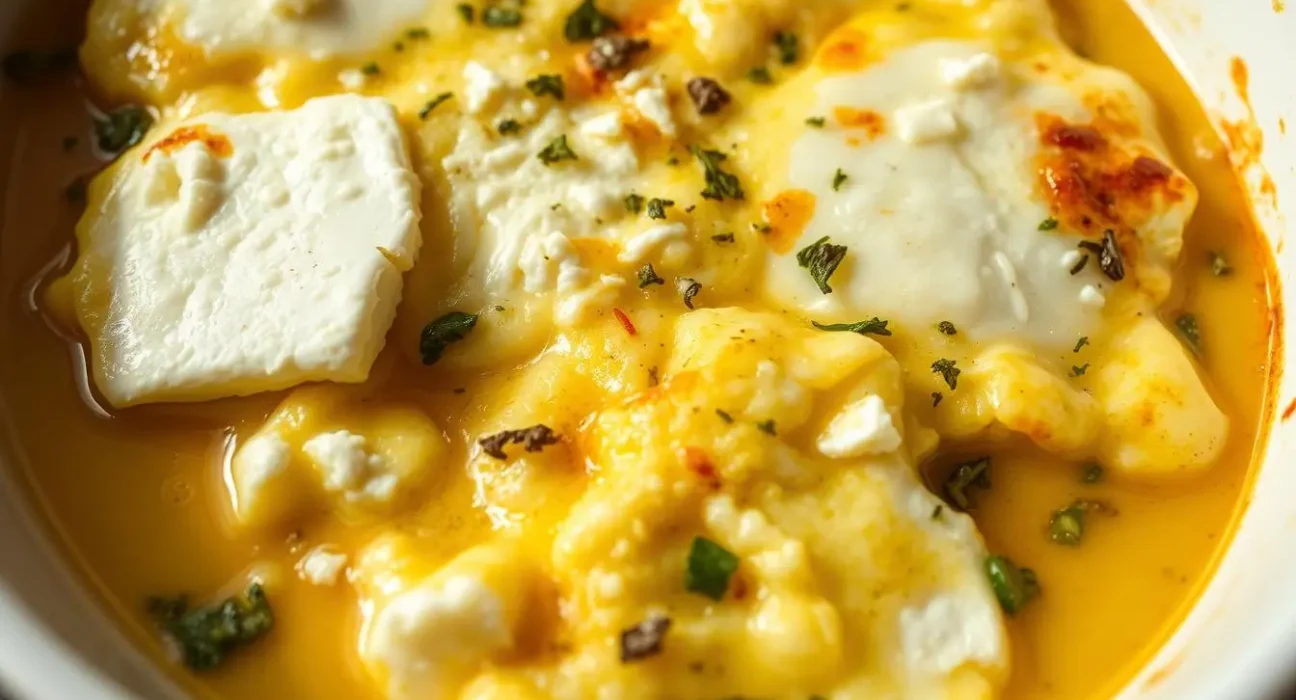 Baked Feta EggsA Savory and Satisfying Breakfast