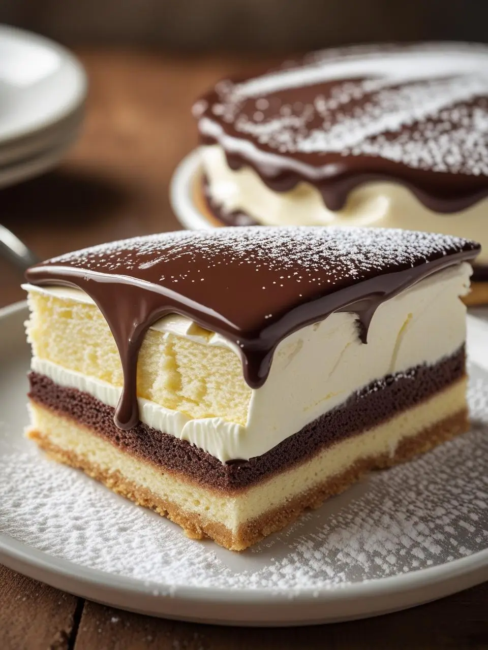 Boston cream pie