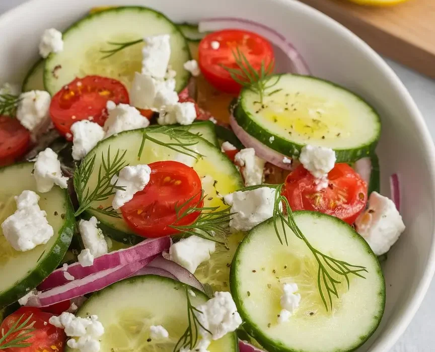 Cucumber Feta Salad