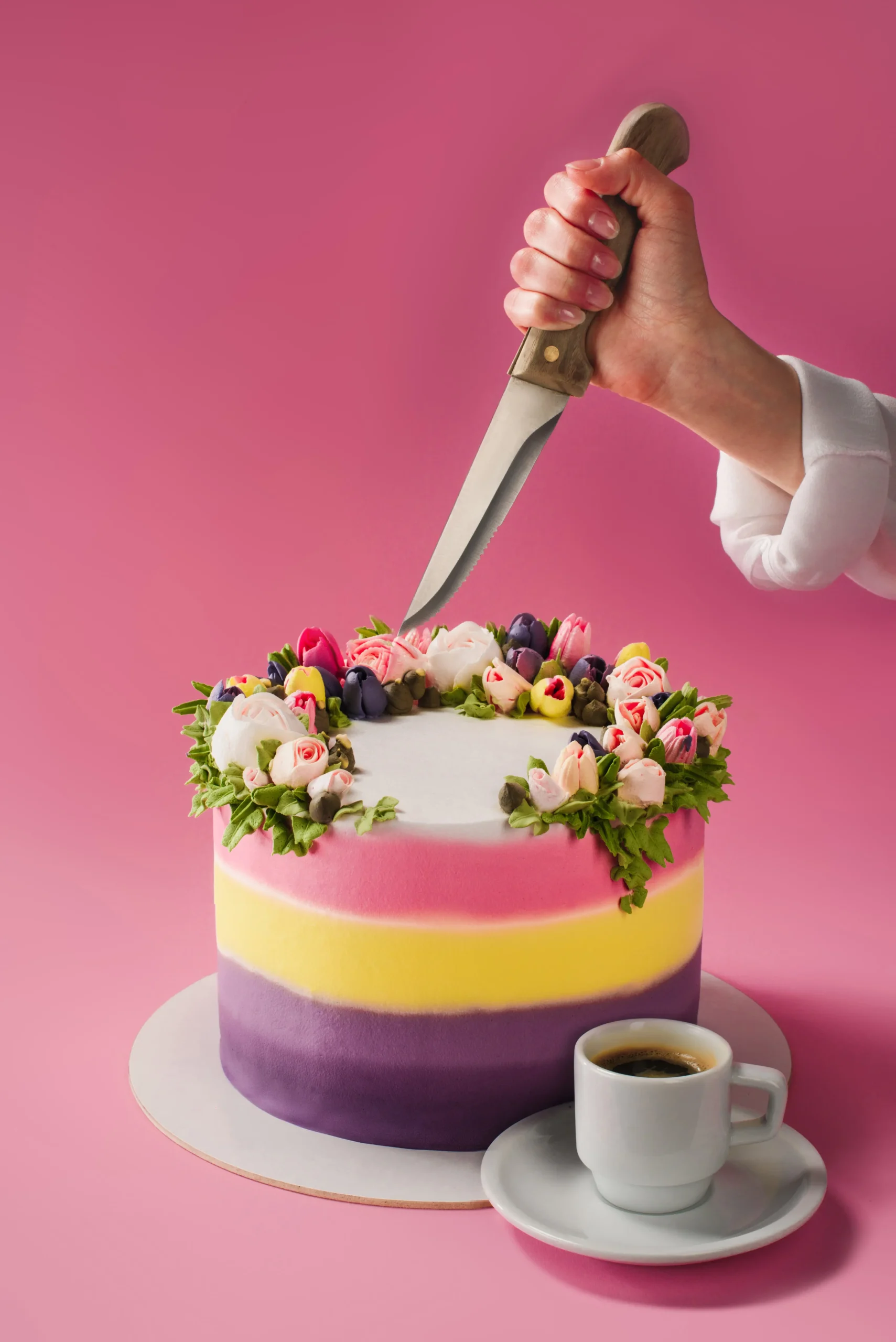 Flower Cakes scaled