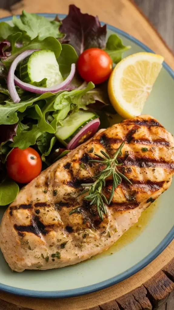Grilled Protein Summer Salad