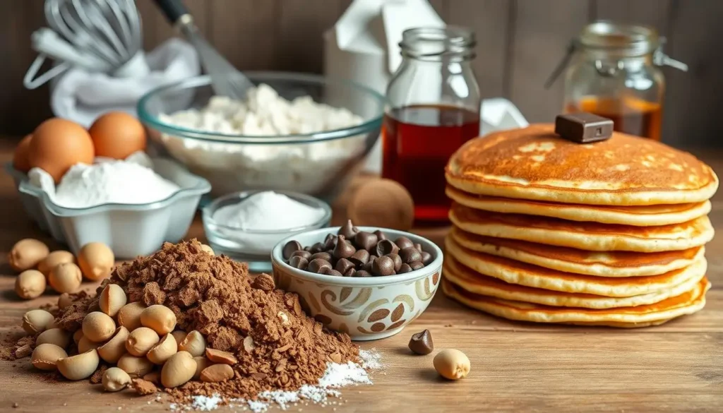 Hazelnut Chocolate Pancakes 1