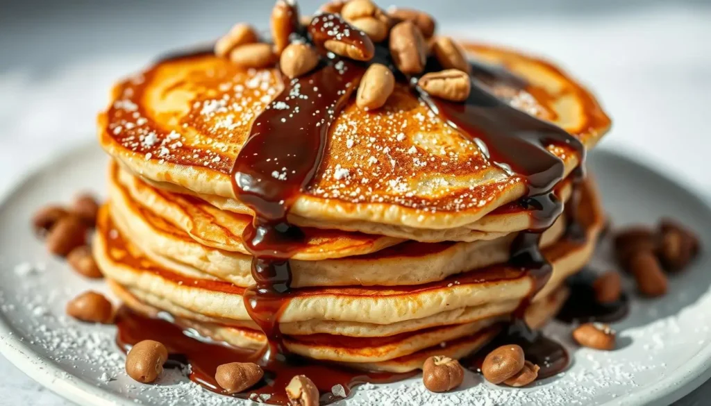 Hazelnut Chocolate Pancakes