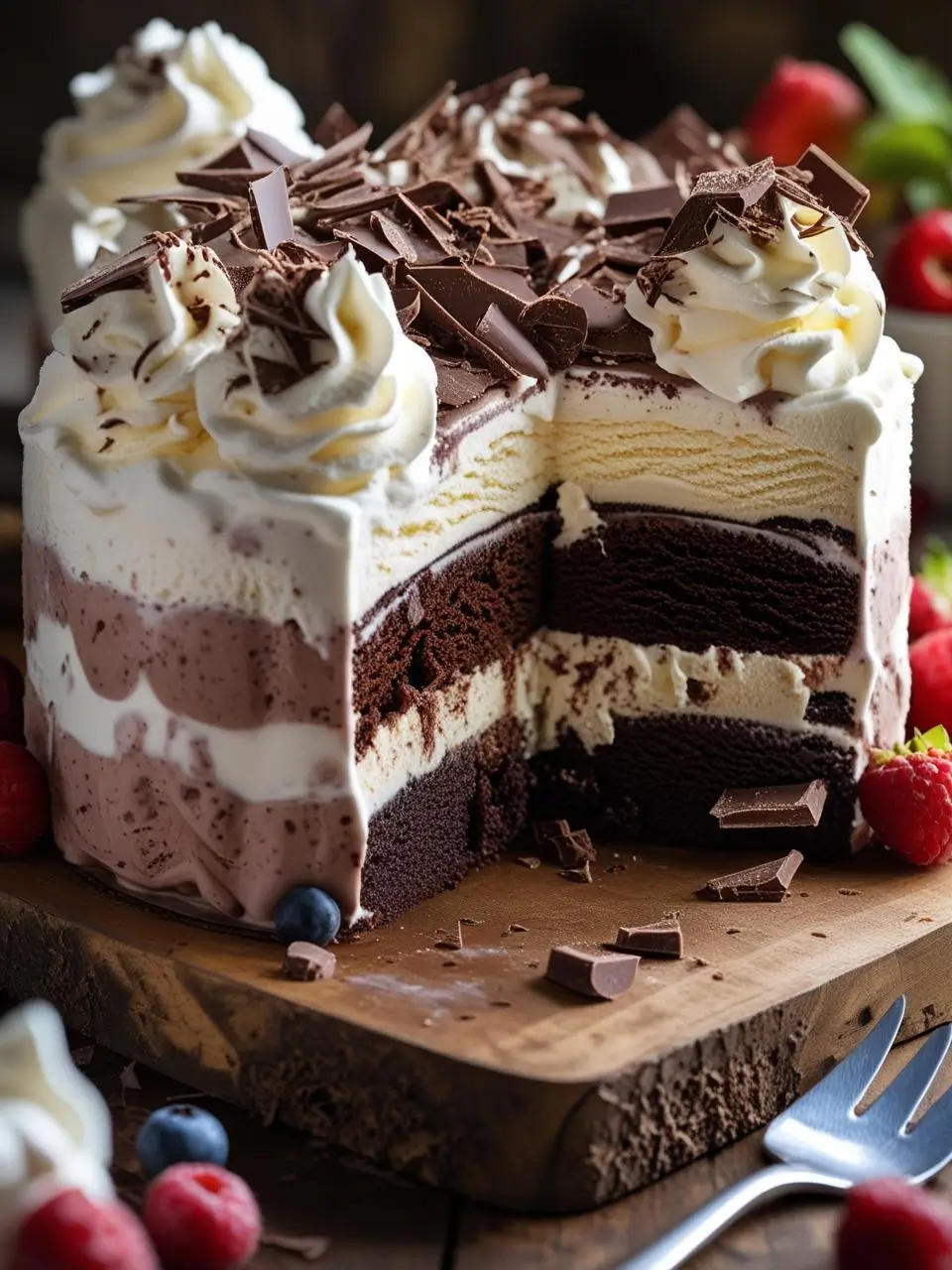 Homemade Ice Cream Cake Recipe