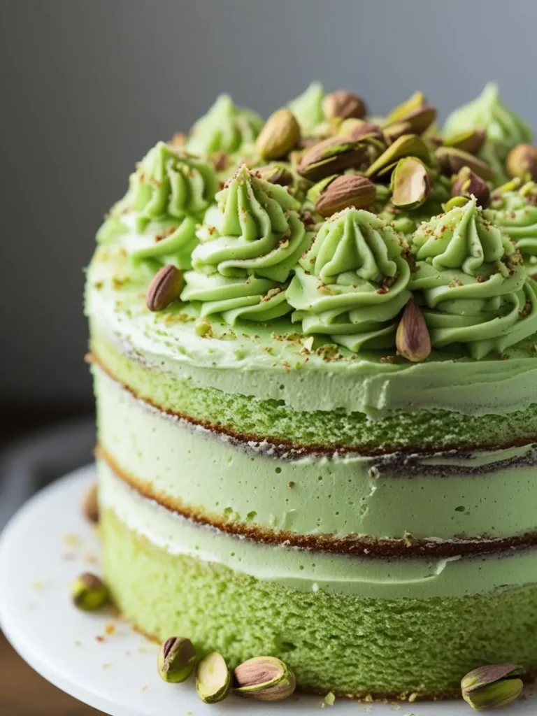 the best Pistachio Cake Recipe: A Delightful Nutty Treat Pistachio Cake Recipe