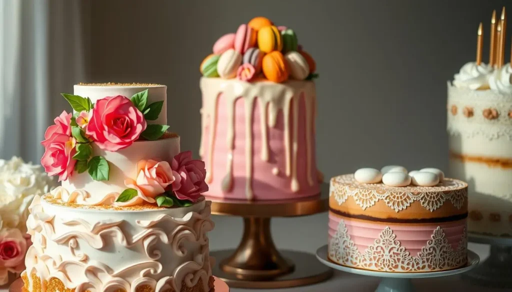 Pretty Birthday Cake