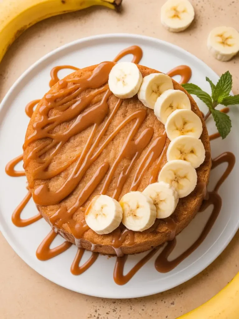 Salted Caramel Banana Cake: A Sweet Sensation Salted Caramel Banana Cake