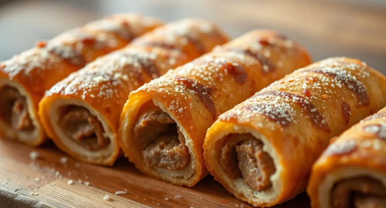 Sausage French Toast Roll-Ups