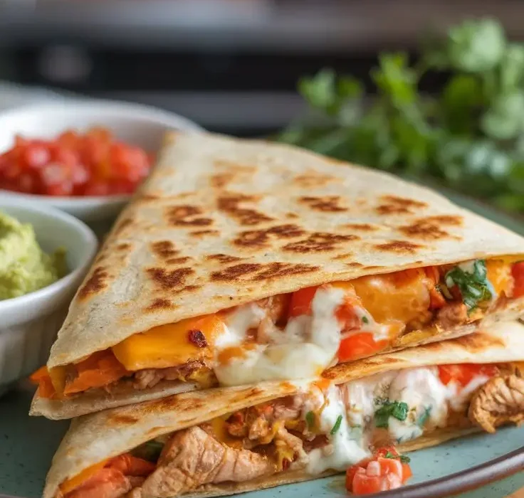 Smashburger Quesadillas Recipe for Foodies
