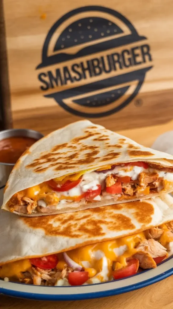 Smashburger Quesadillas Recipe for Foodies