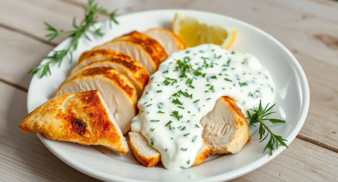 Tender Chicken Tzatziki
