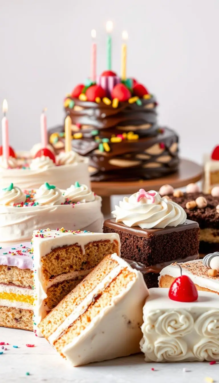 10 Quick and Easy Birthday Cake Recipes